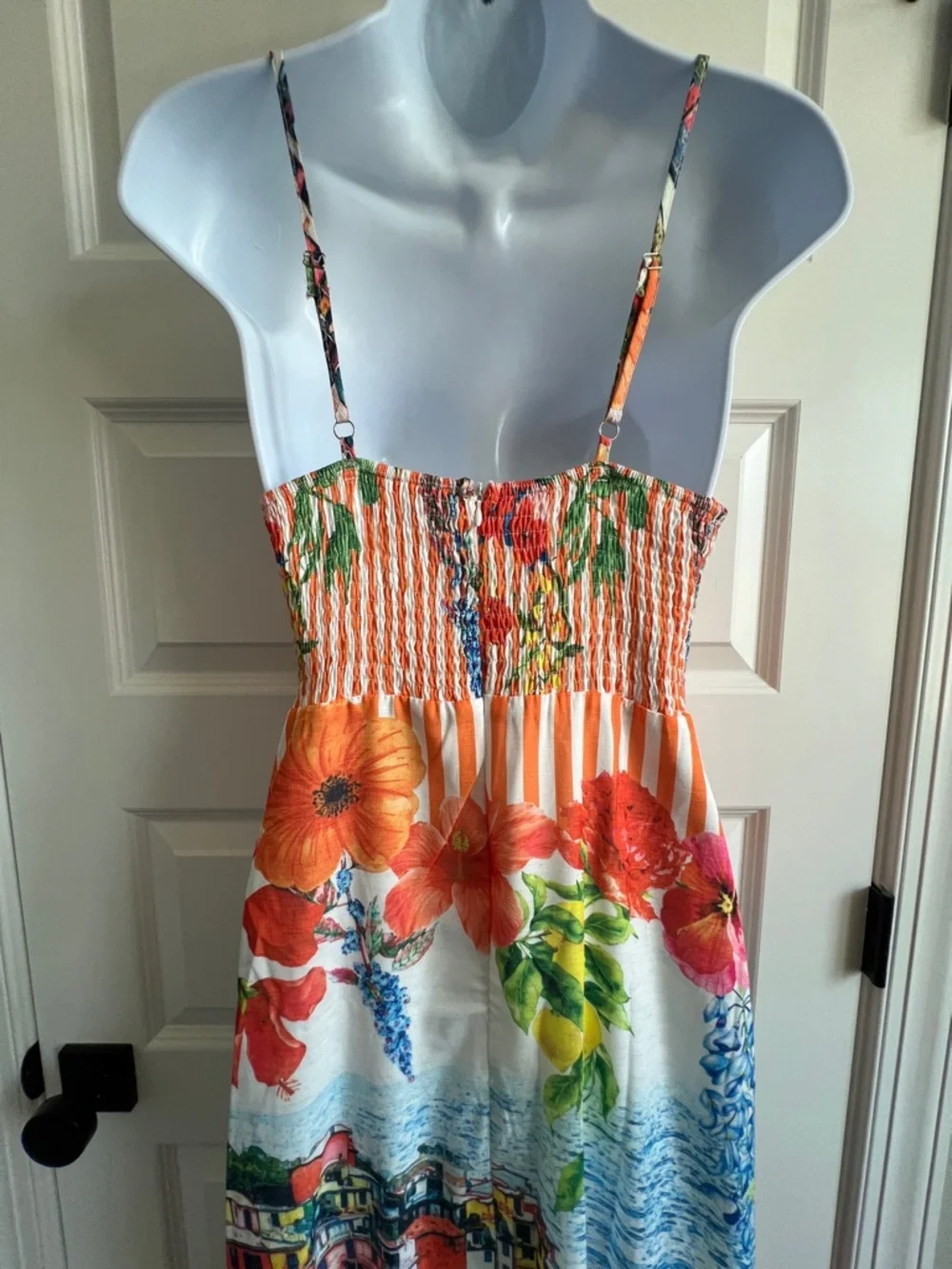 ENDLESS MOON Forever New Floral Maxi Resortwear Island Vibe Summer Size Small - Picture 5 of 11